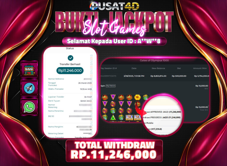 BUKTI KEMENANGANolimpus1000