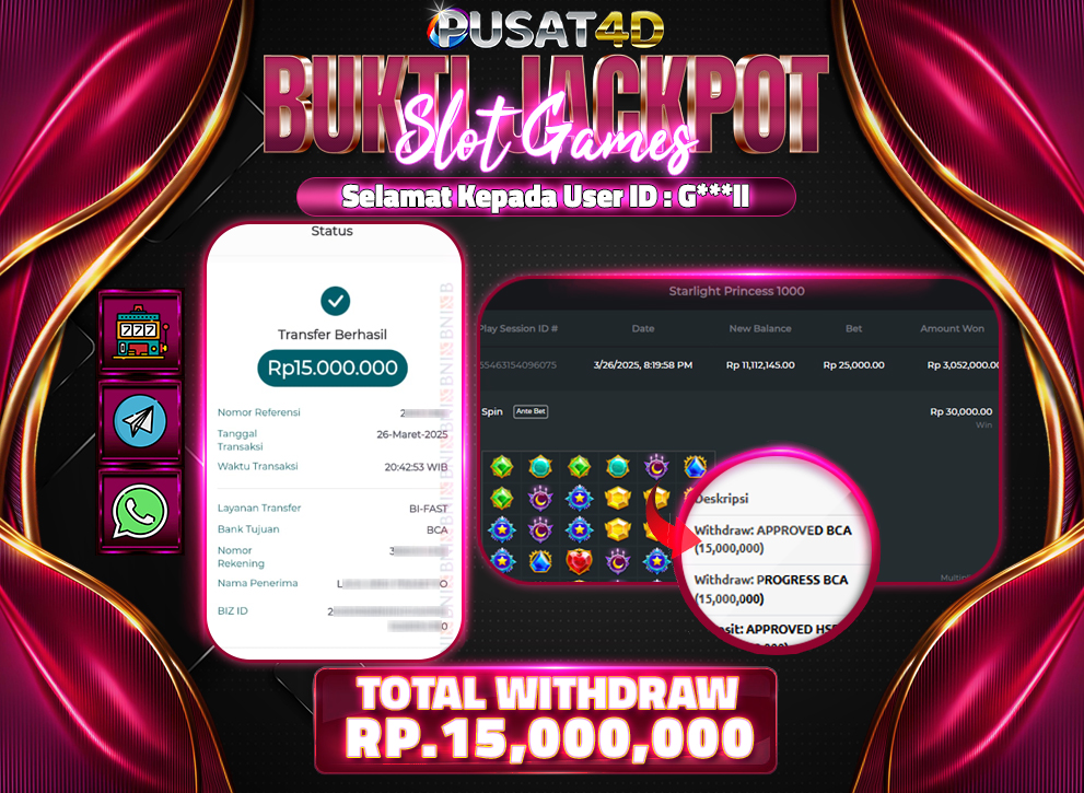 BUKTI KEMENANGANstarlight