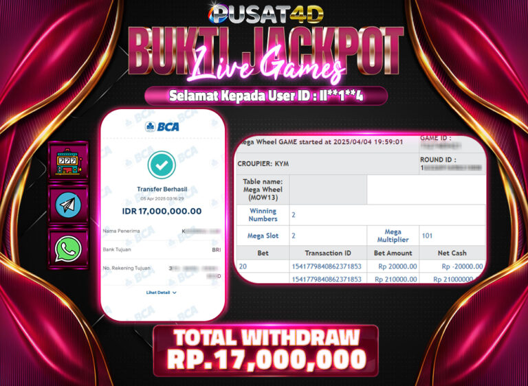 BUKTI KEMENANGAN-livegame