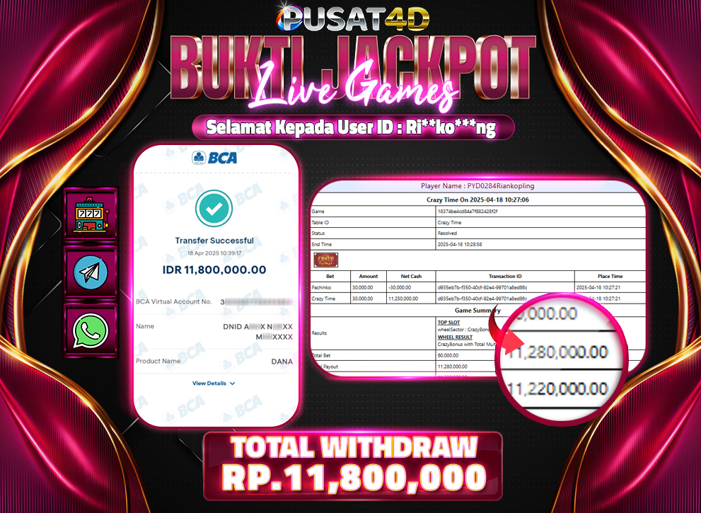 BUKTI KEMENANGANmenang