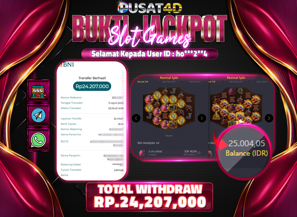 BUKTI KEMENANGANpgsoft