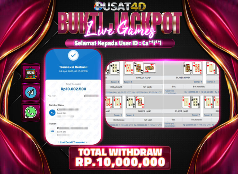 BUKTI KEMENANGbacaratN