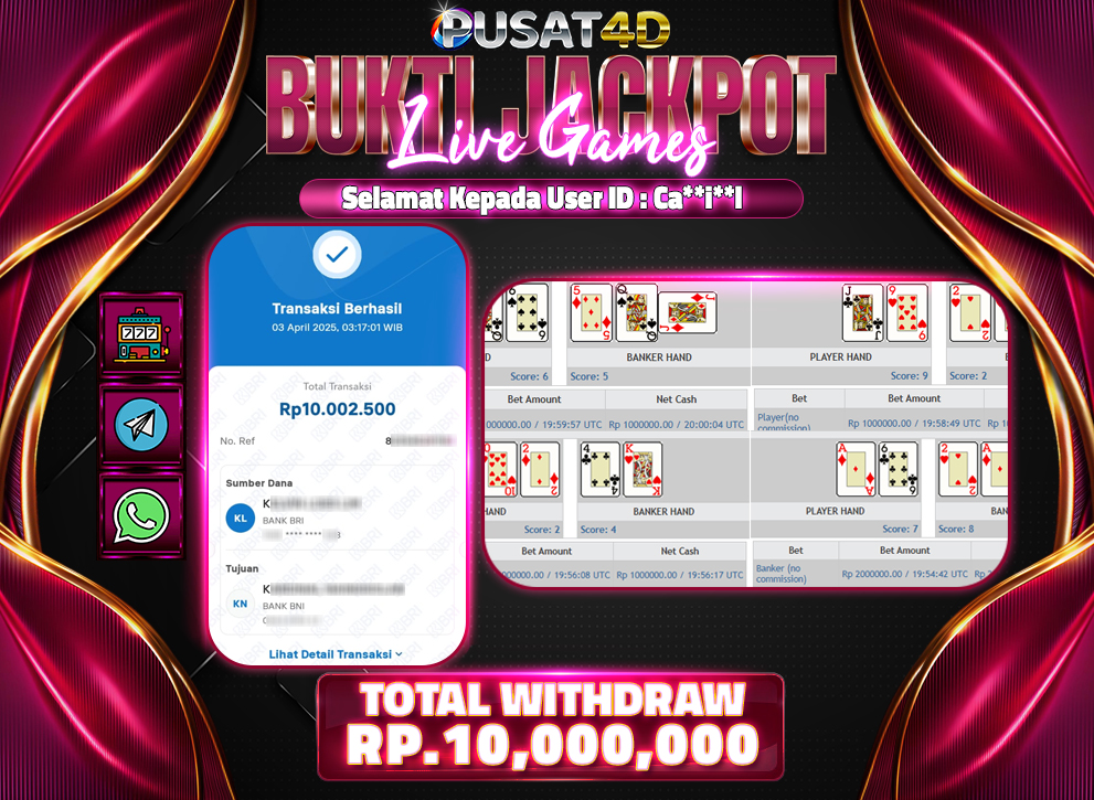 BUKTI KEMENANGbacaratN