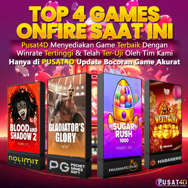 TOP 4 GAMES GACOR 25 april
