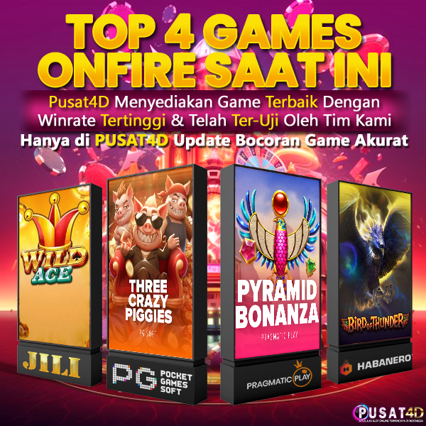 TOP 4 GAMES GACOR13april