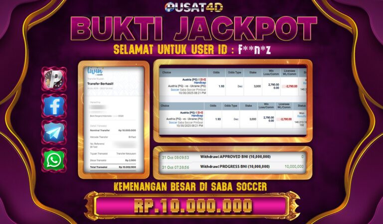 bukti 10 tgl 31